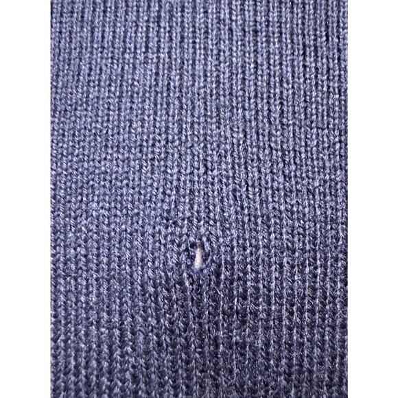 Vintage Bogner Navy Blue Rainbow Schurwool Pullover Ski Sweater Retro READ - Picture 11 of 13